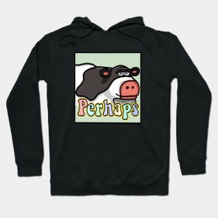 Perhaps Cow - Multicolor Hoodie